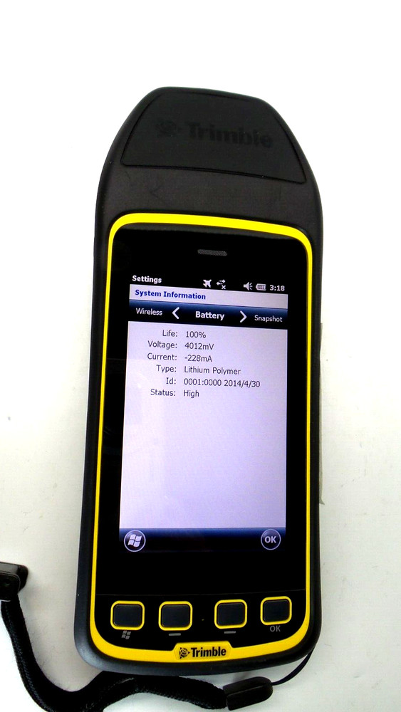 Trimble Juno T41/5 5 Series GPS Data Collector Rugged Handheld Computer with Pen