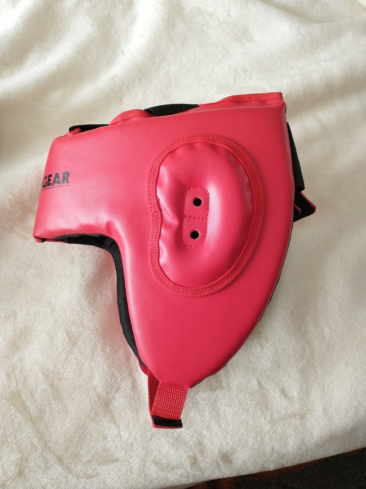 ArmoGear Boxing Helmet - Red - Adult - elastic adjustable