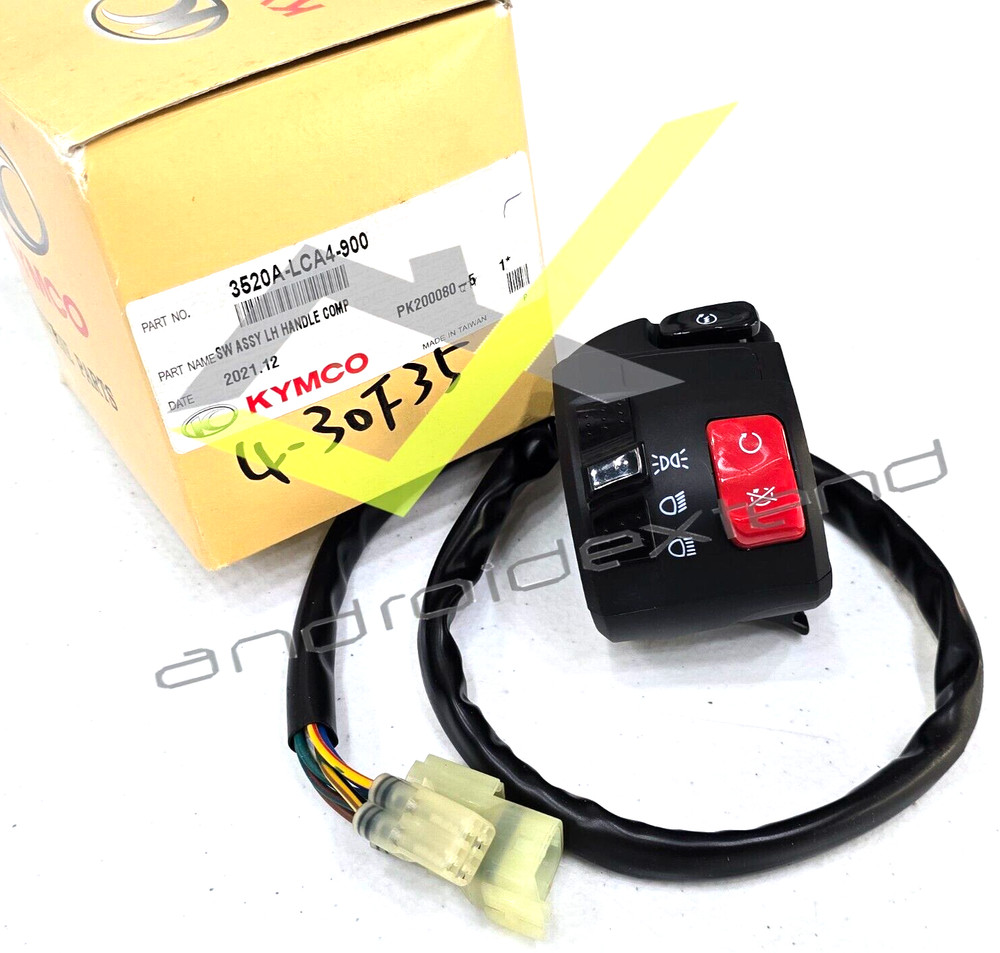 KYMCO MXU50/150 LEFT SWITCH HANDLE 3520A-LCA4-900