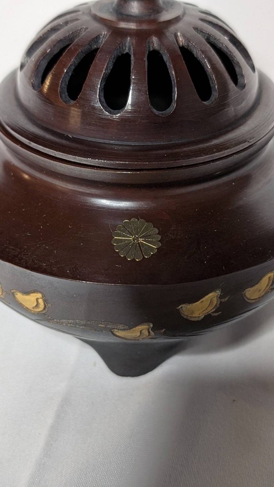 Zuho Bronze Incense Burner - Chic