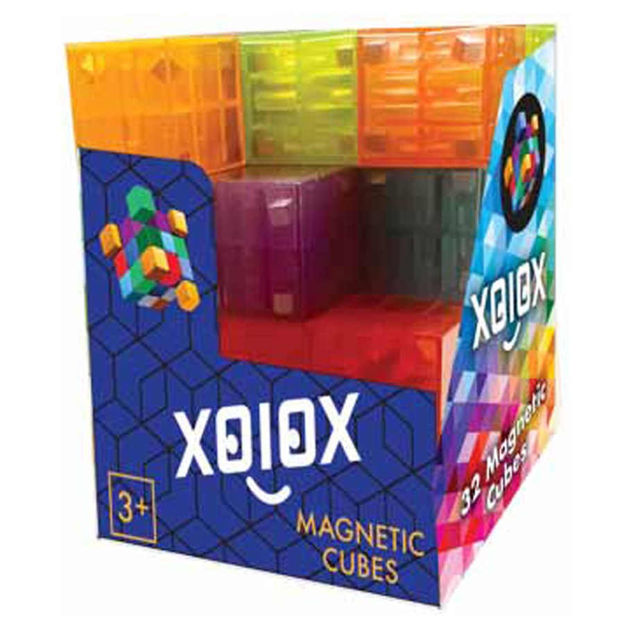 E-Blox Xoiox Magnetic Color Sorting Cubes Toy