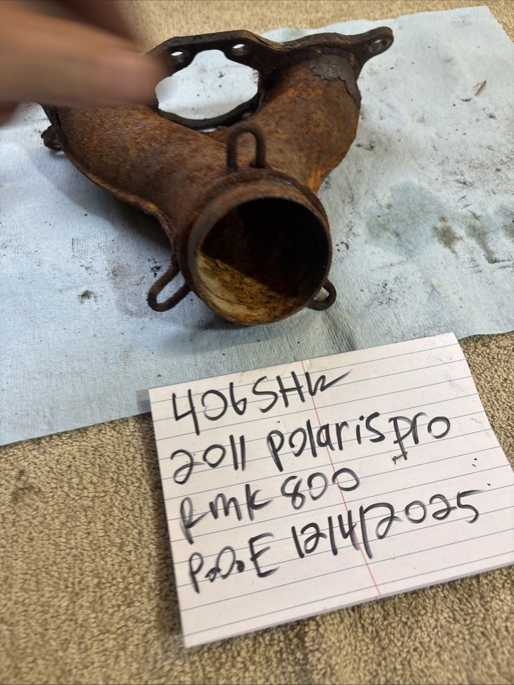 2011 Polaris RMK 800 exhaust header pipe manifold 406