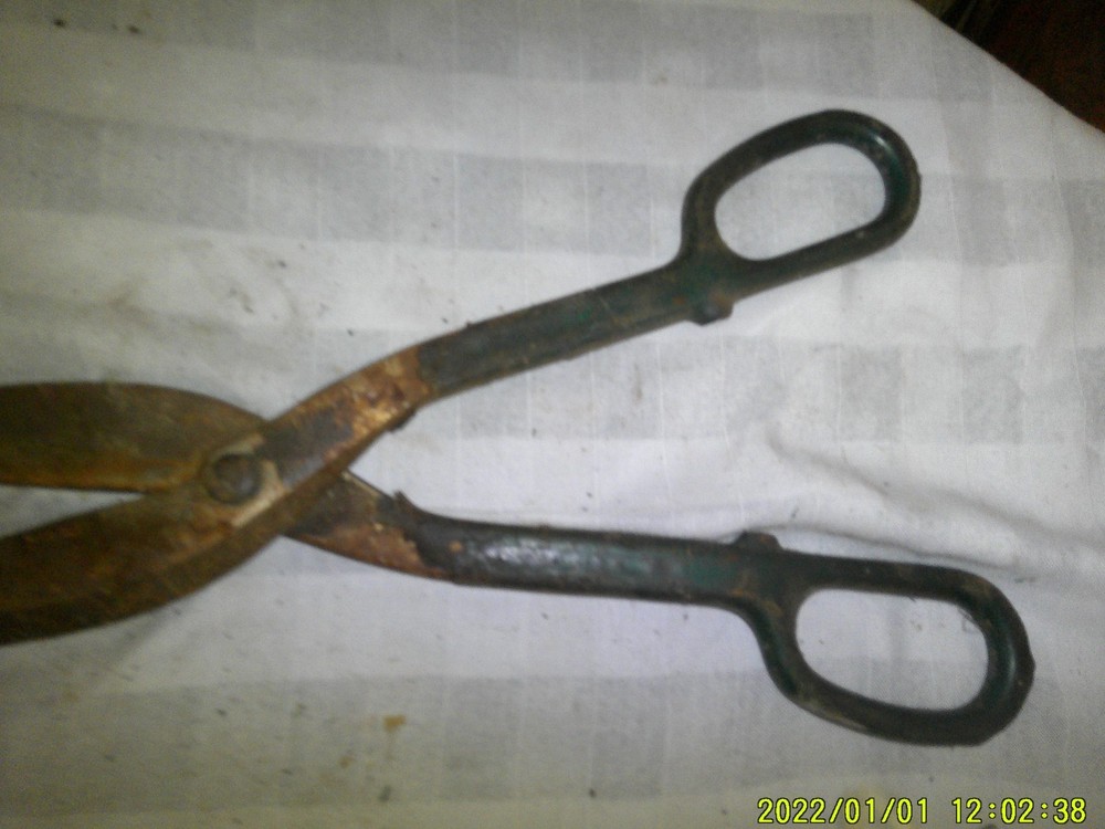 LARGE SCISSIOR CABLE WIRE CUTTERS OLDER