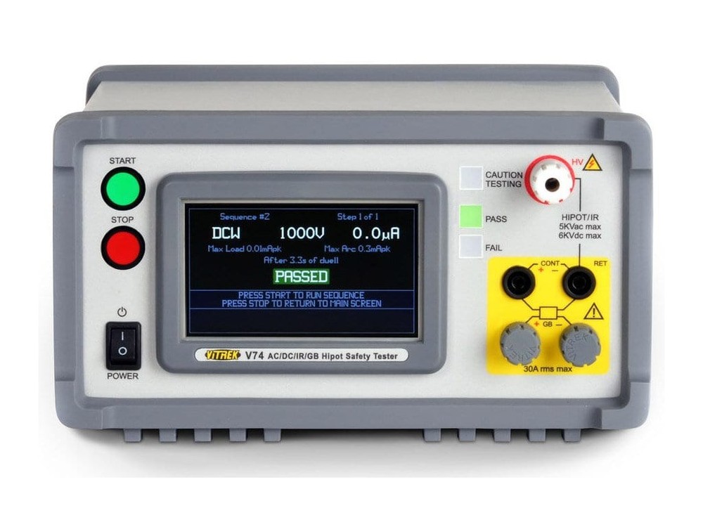 Vitrek V70 - 5KVAC Hipot Tester Programmable RS232~USB