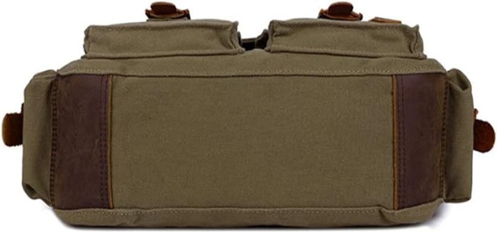 Vintage Military Canvas Messenger Bag