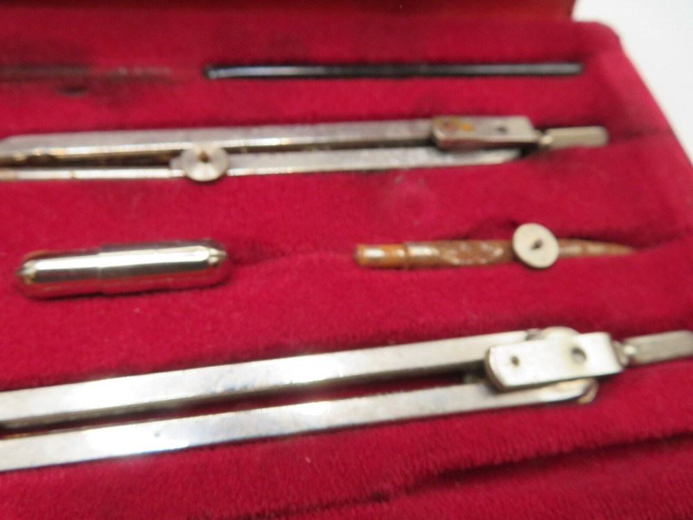 Vintage Santo Drafting Tool Set #2911 Germany MISSING SOME
