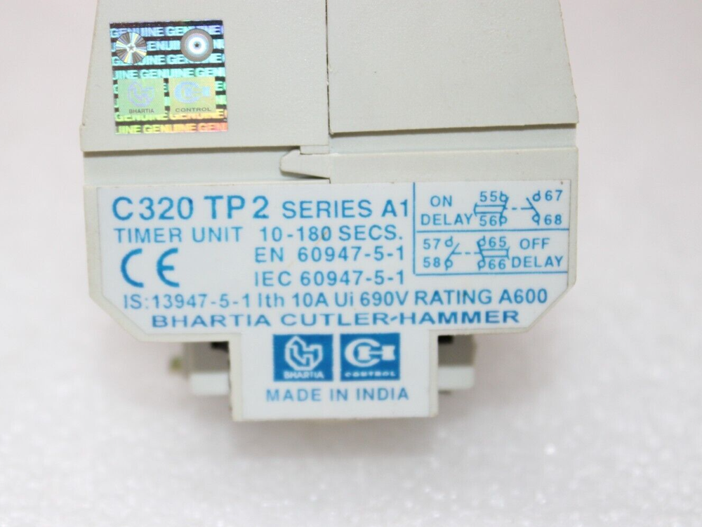 BHARTIA CUTLER HAMMER C320 TP2 TIMER UNIT