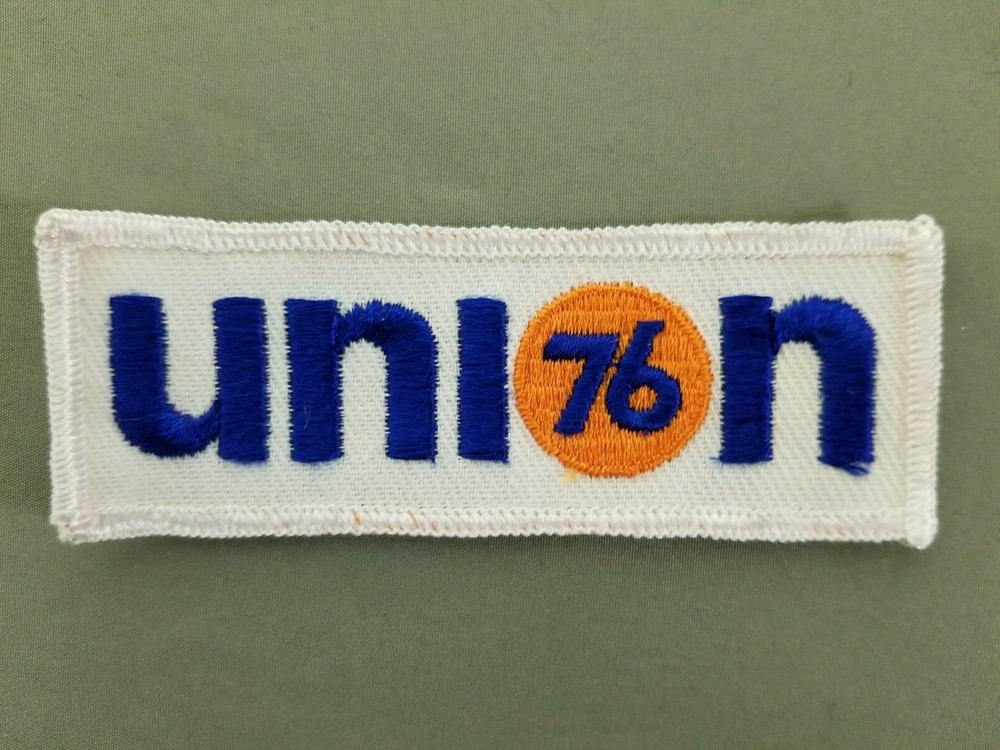 Union 76 Gas Embroidered Iron On Patch