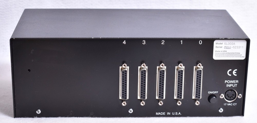 Micro Switch 5 Port Black Box 5S Power Supply SL003A