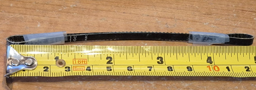UNKNOWN DOME RADAR MOTOR V-BELT S2M-PI28-10-2 PREOWNED
