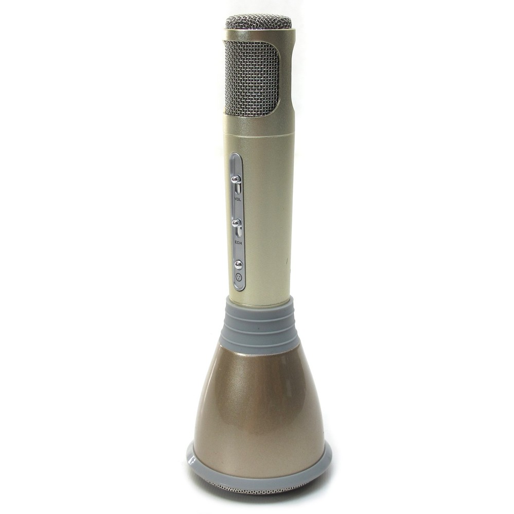 Mini Karaoke Wireless Bluetooth Handheld Microphone With Speaker