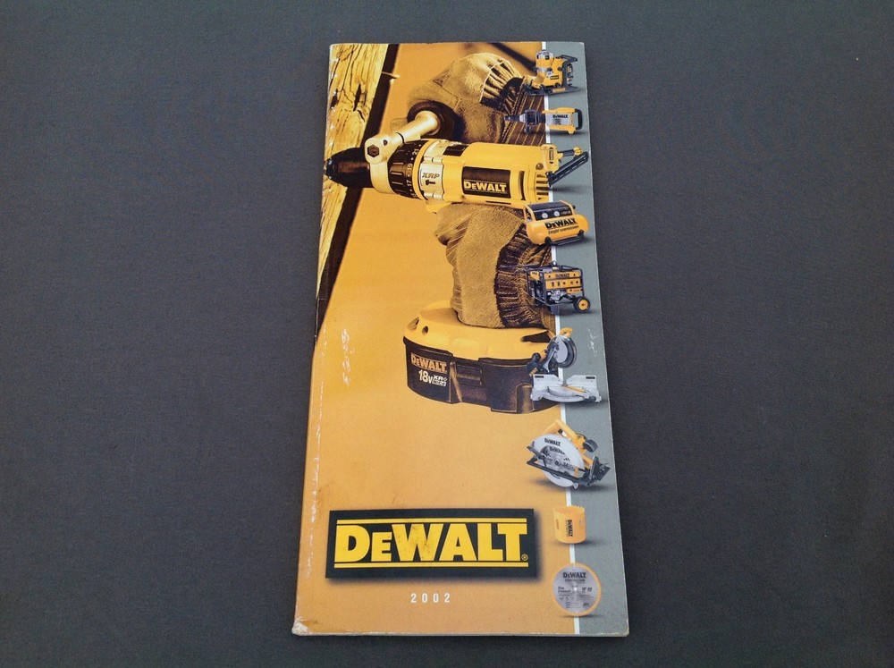 2002 Dewalt Catalog