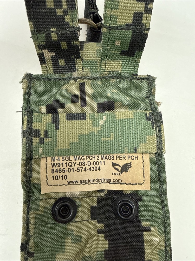 Eagle Industries AOR2 Open Top Double Stack Shingle Molle NSW SEAL Team DEVGRU
