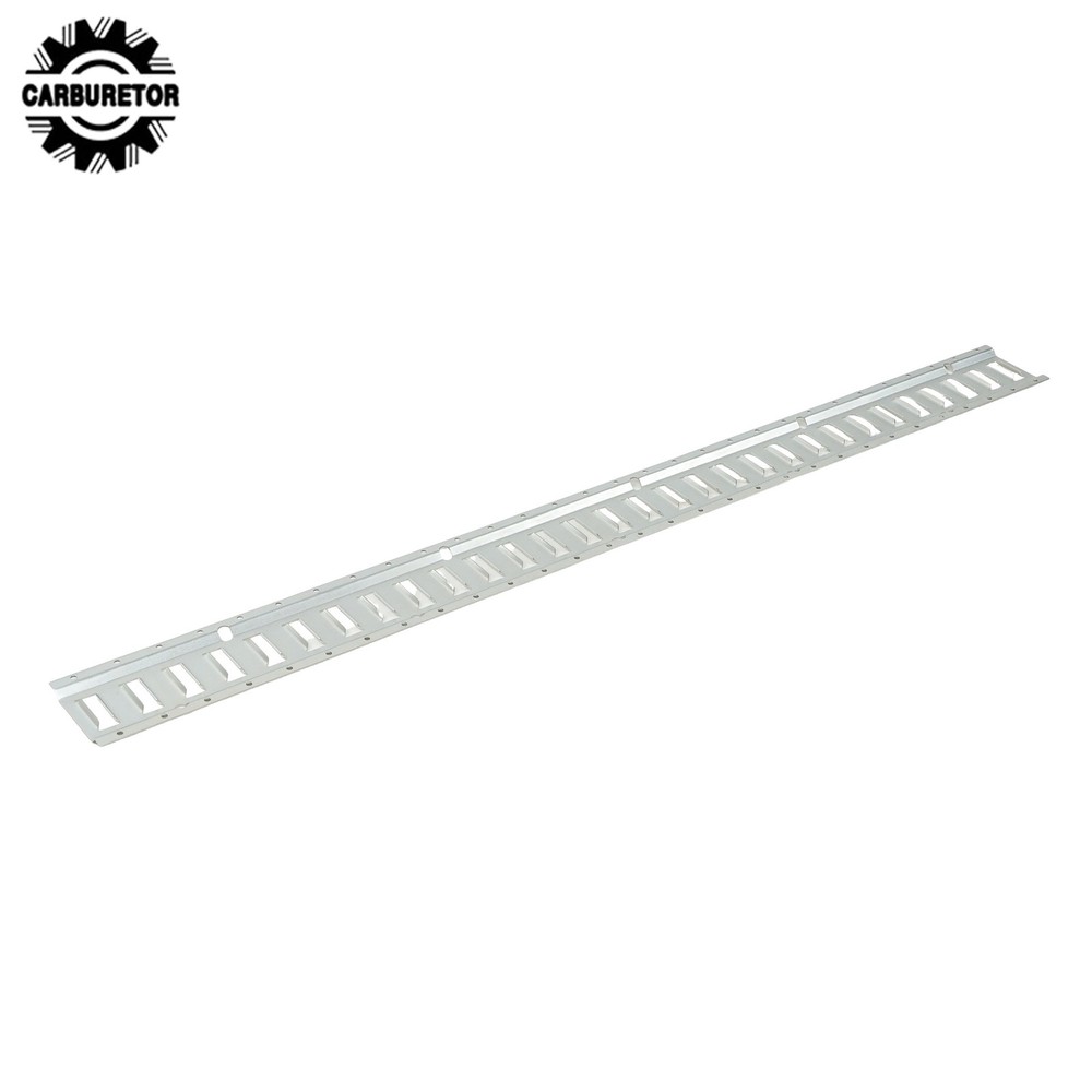 Silver 12 Pack 60" E Track Rail Sections With Mounting Hardware Fit For Garages