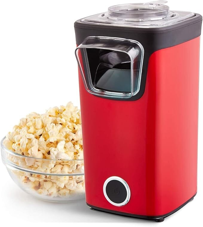 DASH Turbo POP Popcorn Maker with Measuring Cup to Portion Popping Corn Kernels