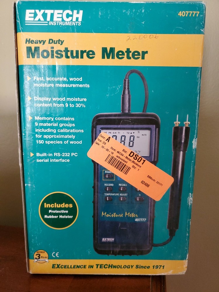 Extach Moisture Meter Heavy Duty