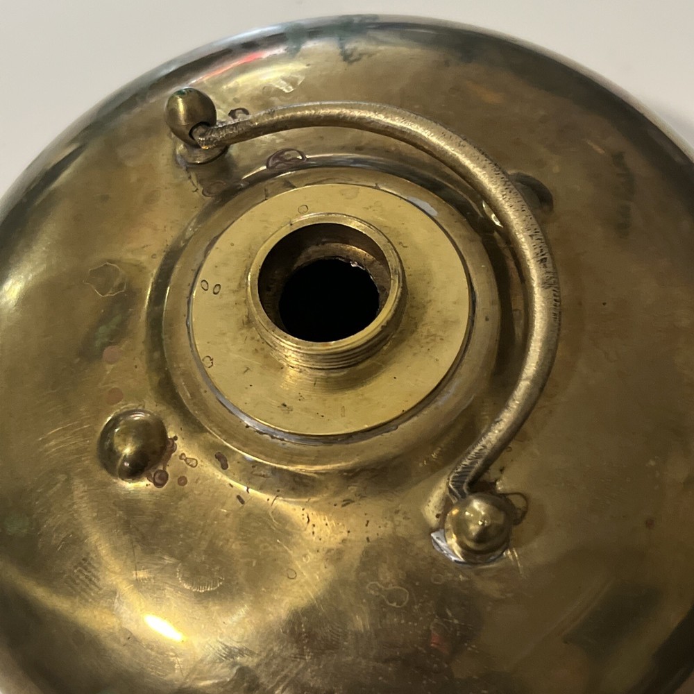 Antique Brass Hot Water Bed Warmer