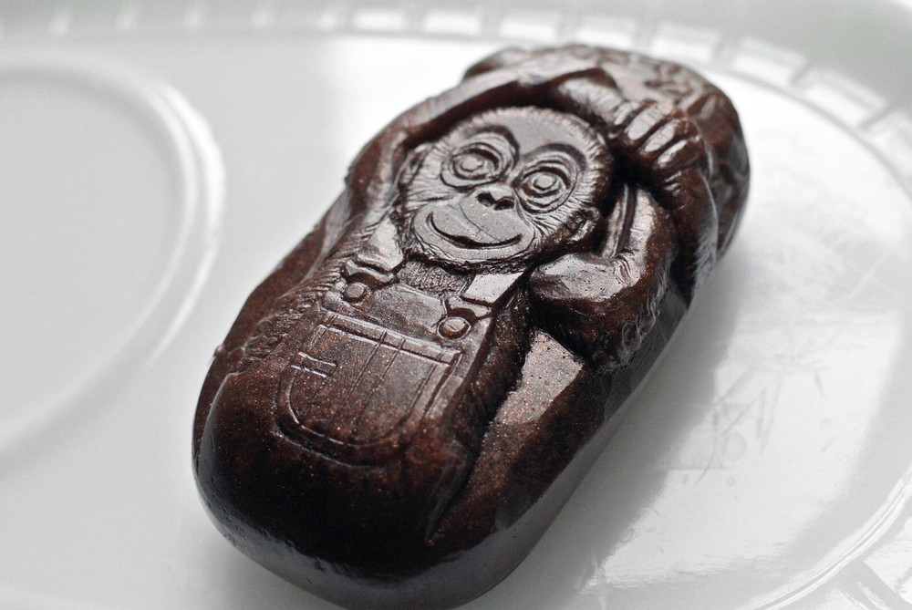 MONKEY SILICONE MOLD for soap making and other crafts