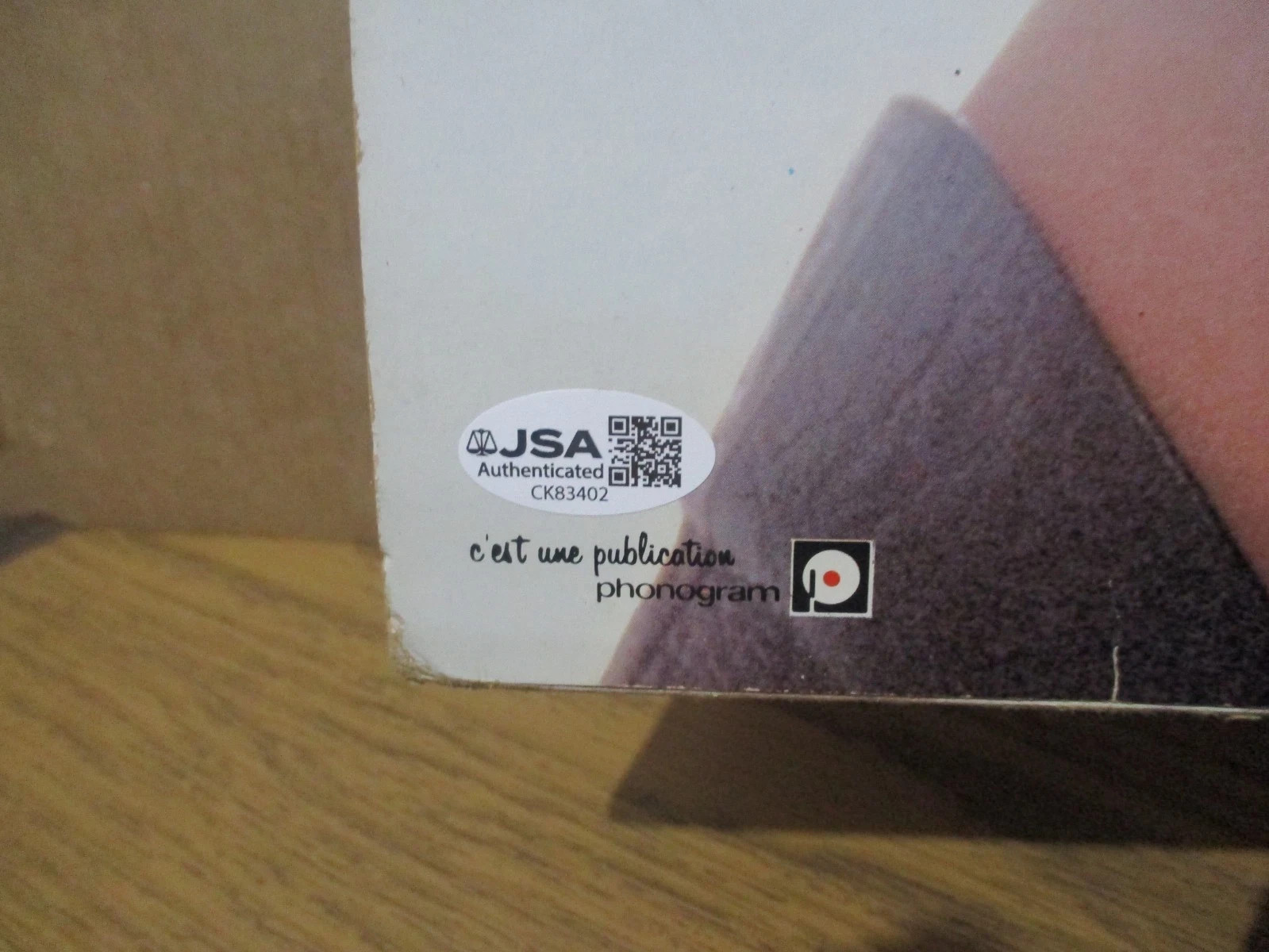 CHERIE CURRIE (THE RUNAWAYS) AUTHENTIC SIGNED/AUTOGRAPHED VINYL RECORD-JSA