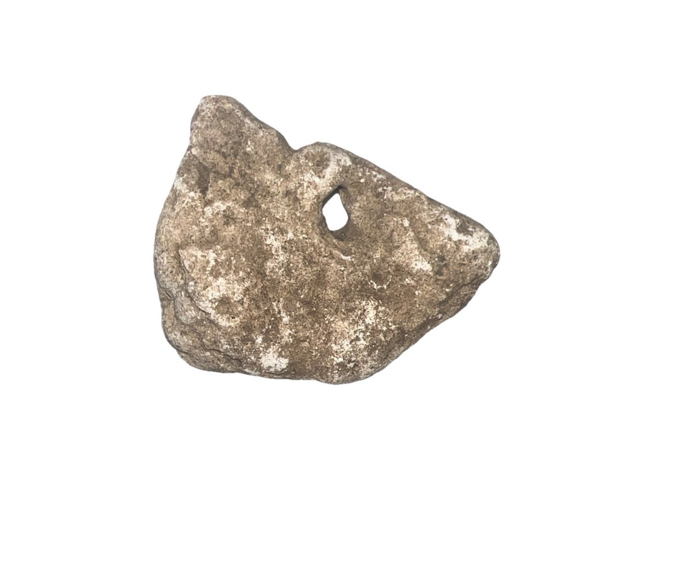 Natural hag stone .15 oz. Small