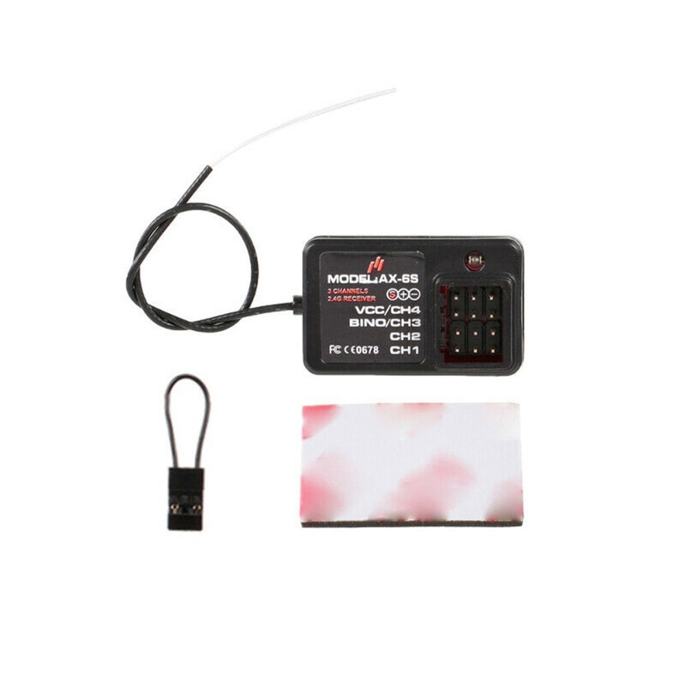 2.4-2.48GHz RC Car Boat Remote Control Receiver/4CH LED Indicator Transmitter