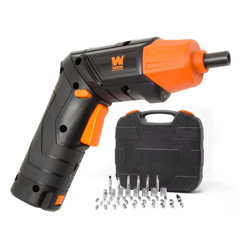 4-Volt Max Lithium Ion Rechargeable Cordless Electric Screwdriver and Flashlight