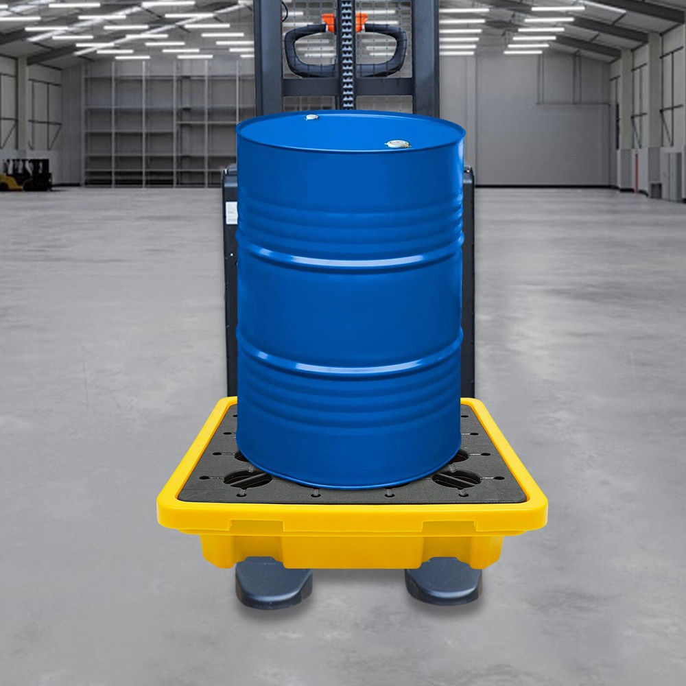 43L Rectangular Spill Containment Pallet Spill Containment Platform 67*67*15cm