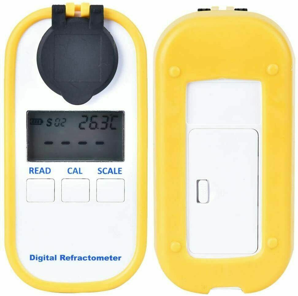 Digital Brix Meter Refractometer Honey Sugar Content Tester with Range 0 to 90%