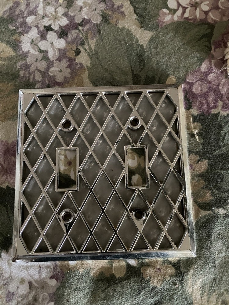 Vintage Double Switch Wall Plate