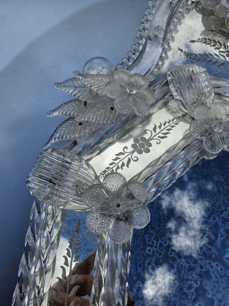 Saviati Murano Venitian Glass Mirror