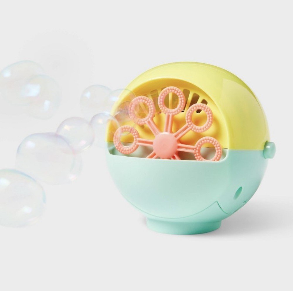Sun Squad Mini Bubble Maker Fun Bubble Toy for Kids Ages 3+