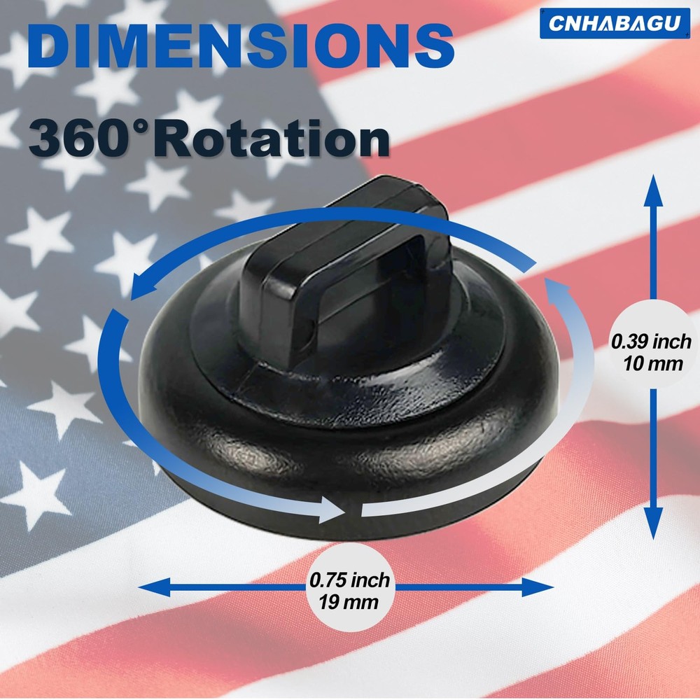 Magnetic Zip Tie Mounts Wire Magnet Cable Tie Mount Clips Base Holder Multipu...