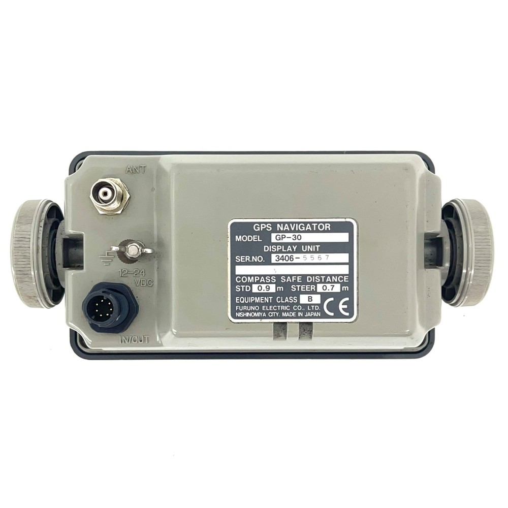 Furuno GP-30 GPS Navigator Head Unit (Tested)
