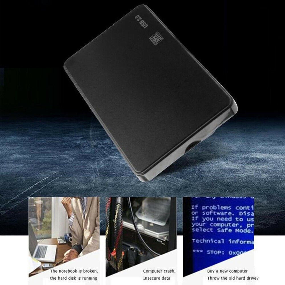 External Hard Drive Disk SATA USB 3.0 Storage Device Case for Computer Laptop
