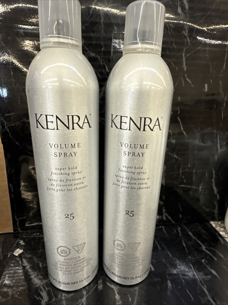 2x Kenra #25 Volume Spray 16oz New