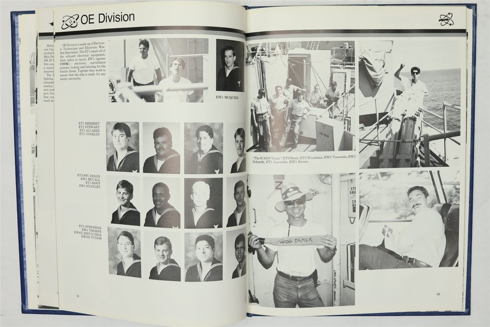 USS Cook (FF-1083) 1989 Westpac Deployment Cruise Book