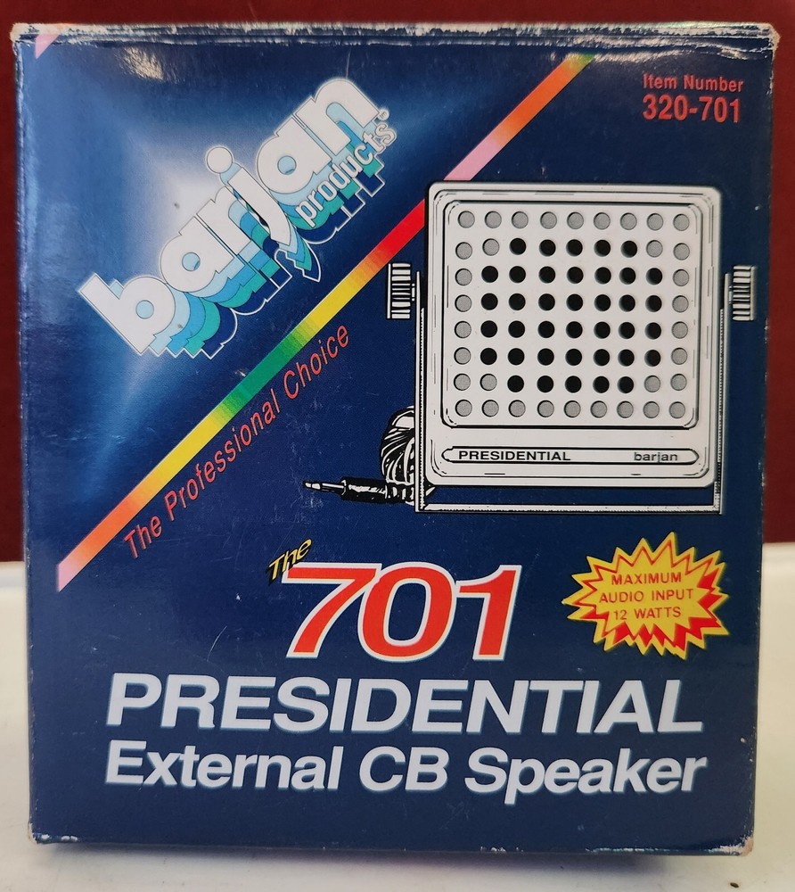 Barjan 701 External CB Speaker,