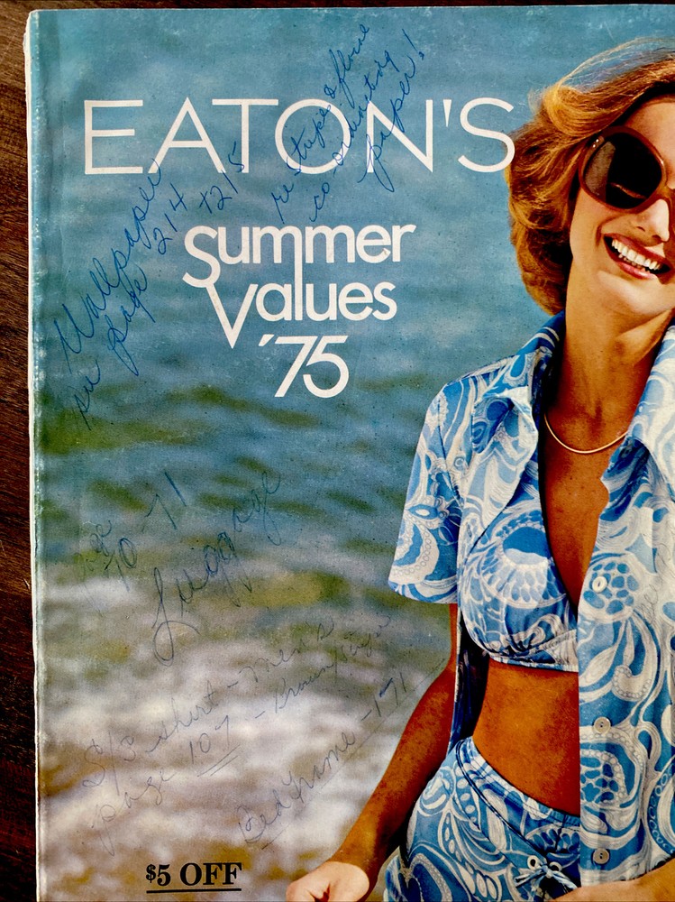 Eatons Summer Values 1975 Catalog Canada