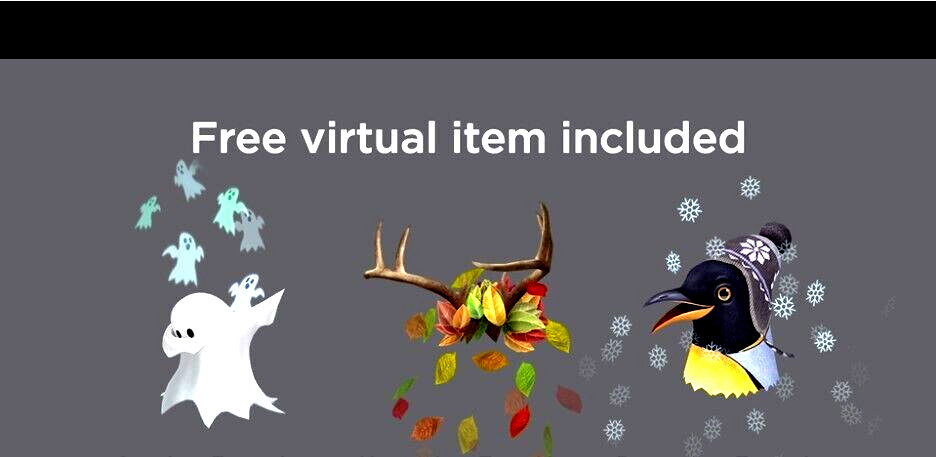 Roblox 4* $25 Gift Cards, Includes Exclusive Virtual Item