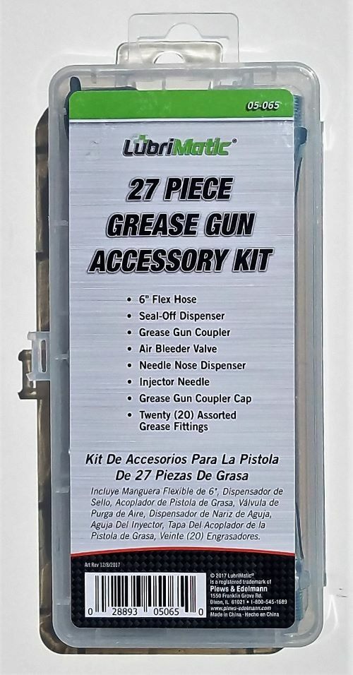 LubriMatic 27 Piece Grease Gun Accessory Kit