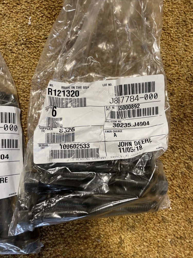 John Deere Head Bolt Kit RG24026
