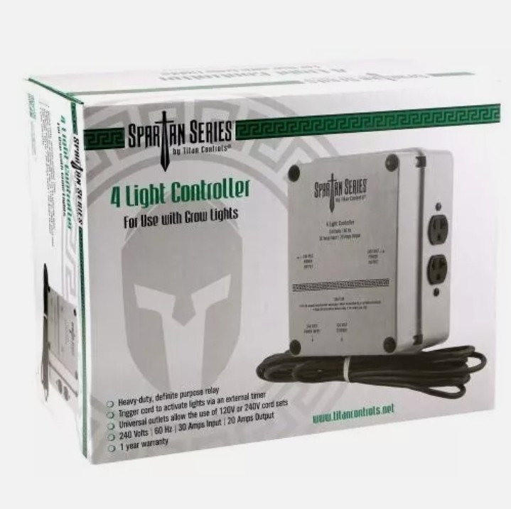 Titan Controls Sunlight Supply 4-Light Controller 240V - Spartan