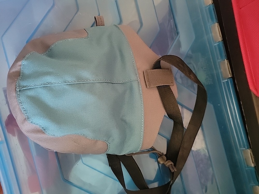 Prana Blue Gray Chalk Bag