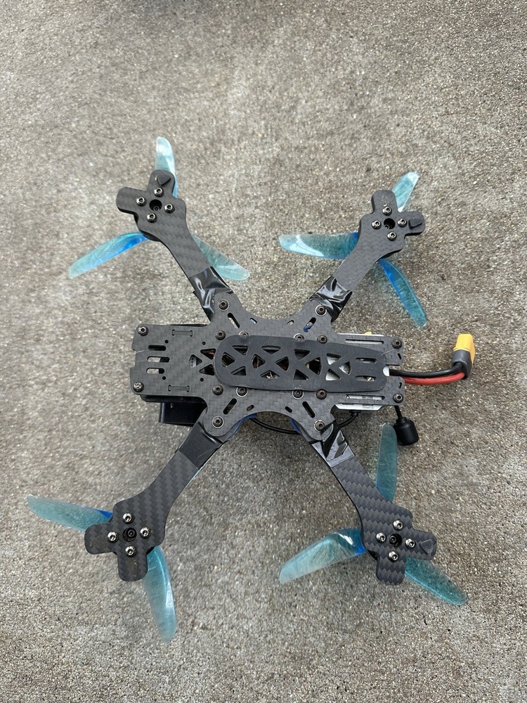 Custom Built Fpv Drone DJI FPV AIR UNIT W/ DJI Controller- UNTESTED!