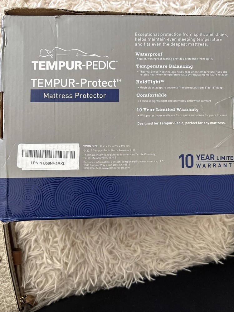 Tempur Pedic Mattress Protector Twin