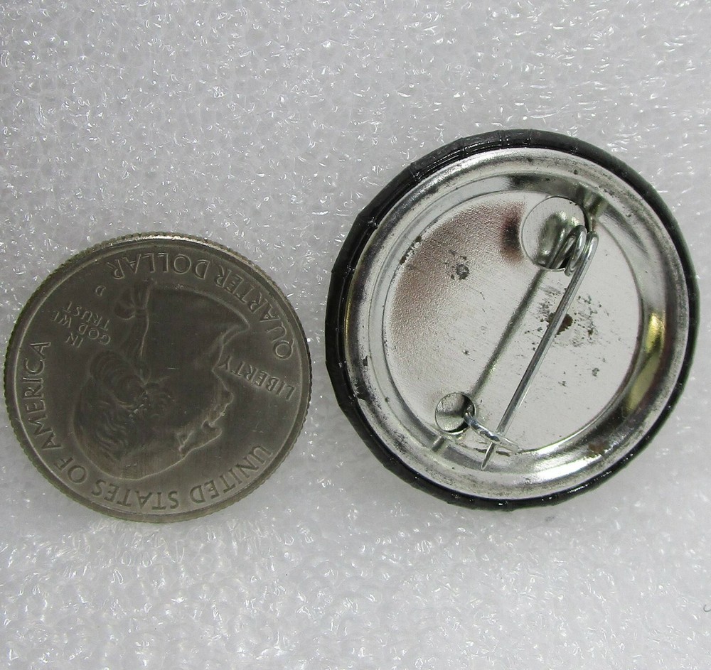 The End Is Also The Beginning Button Pin