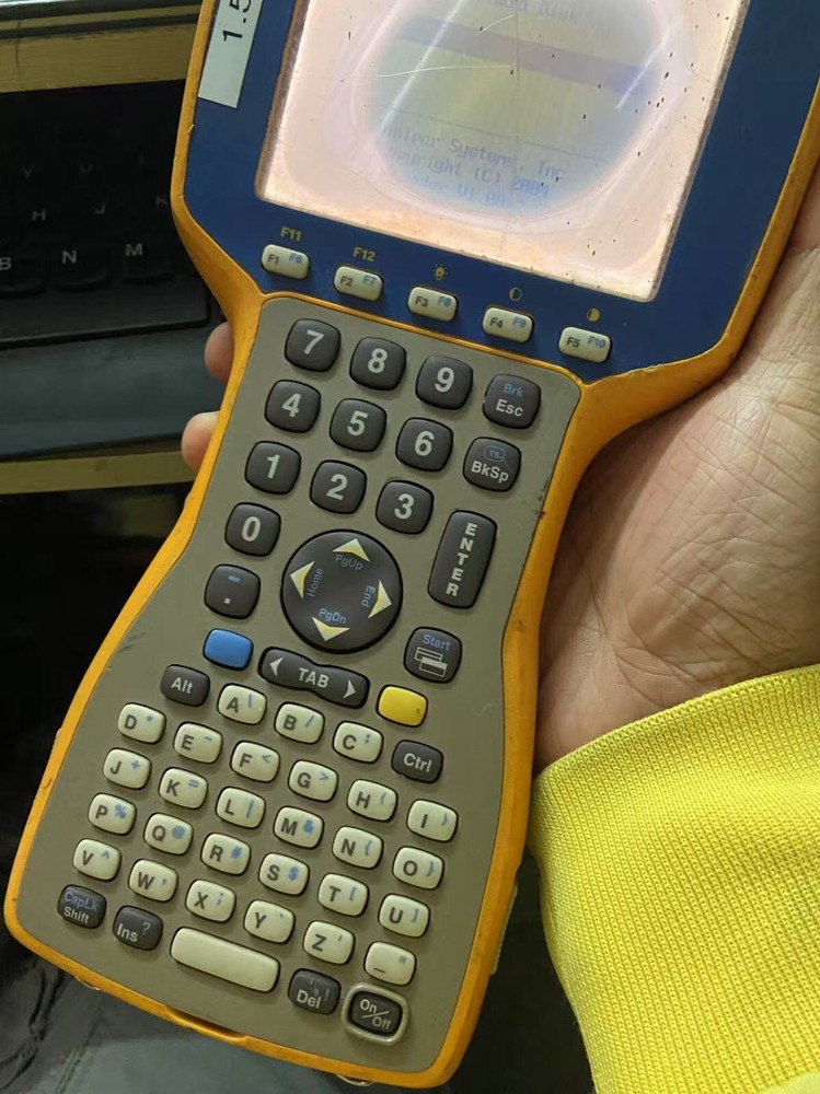 LCD Screen Damage Sensus AR5001 Metering Systems Handheld Field Data Collector