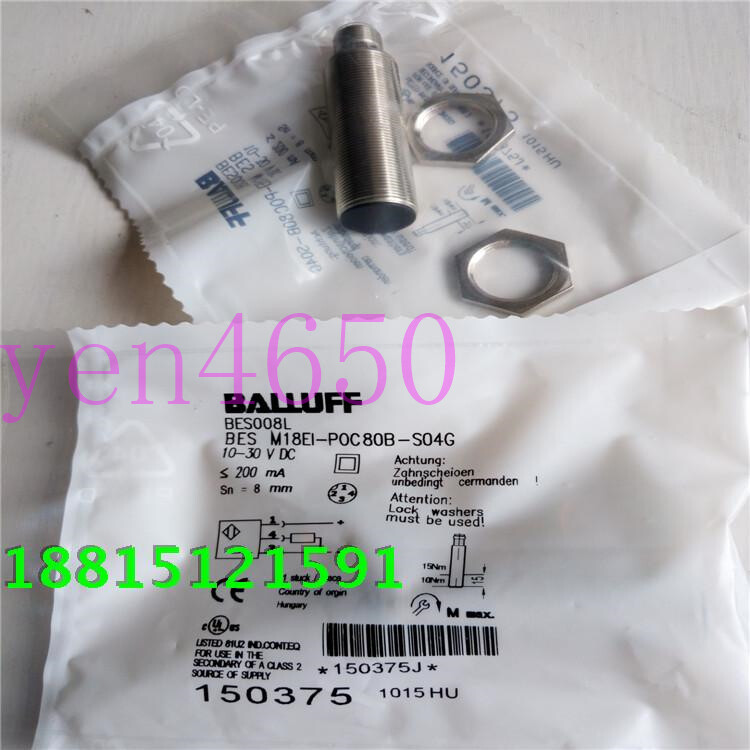 Original Balluff Explosion proximity switch BES M18EI-GNX80B-EEX sensor