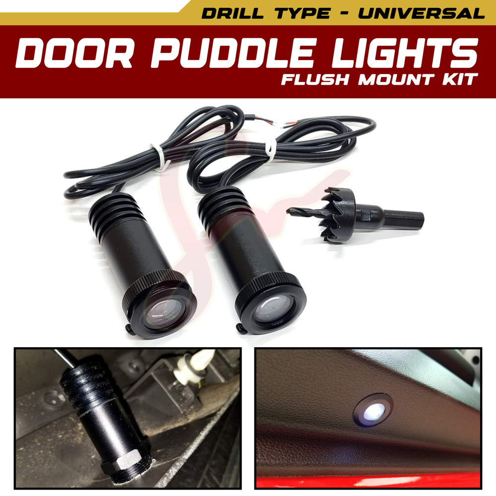 Retrofit LED Door Puddle Light Kit for Pontiac Firebird Trans AM | Flush Mount