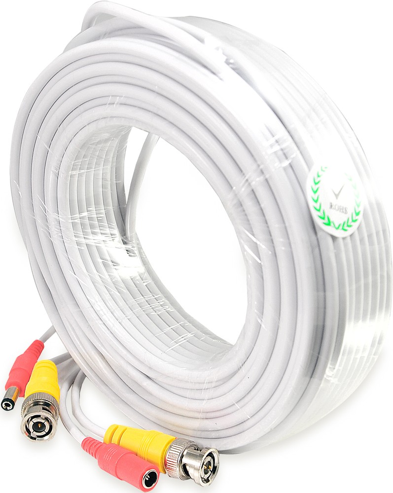 High Sensitive Microphone RCA Audio Mic Cable DC Power, FOR CCTV Security Camera